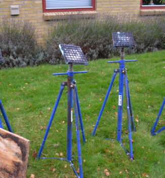 Bådstøtter , Har været brugt til en H båd